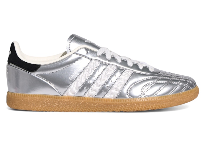 adidas Samba JP Silver Metallic White Men's - HP7105 - US