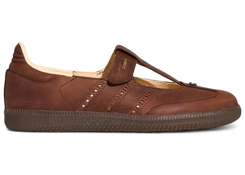Adidas Samba Jane (Women's) Sneakers in Beige/Sand Strata/Gum