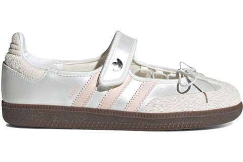adidas Samba Jane Cloud White Pink (Women's) - JR4482 - US adidas Samba Jane Cloud White Pink (Women's) - JR4482 - US