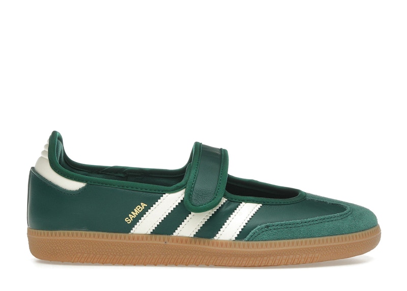 【adidas】W SAMBA JANE Size 9 - adidas Samba Jane White Black Gum W for sale online