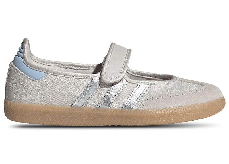 adidas Liberty London Samba Jane Chalk Pearl Silver Metallic Chalk White (Women's)