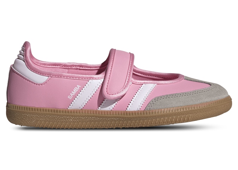 Pre-owned Adidas Originals Samba Jane Sneakers In Light Pink/white/gum