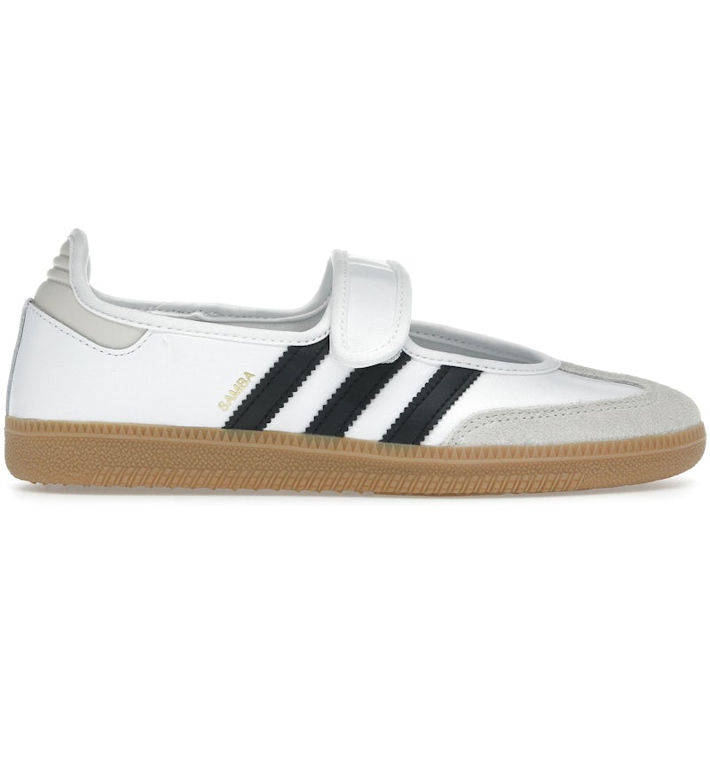 adidas Samba Jane White Black Gum (Women's) - JR1402 - US adidas Samba Jane White Black Gum (Women's) - JR1402 - US