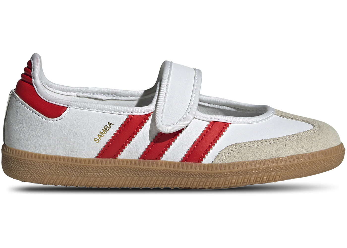 adidas Samba Jane White Red Gum (GS) - JR7435 - US adidas Samba Jane White Red Gum (GS) - JR7435 - US
