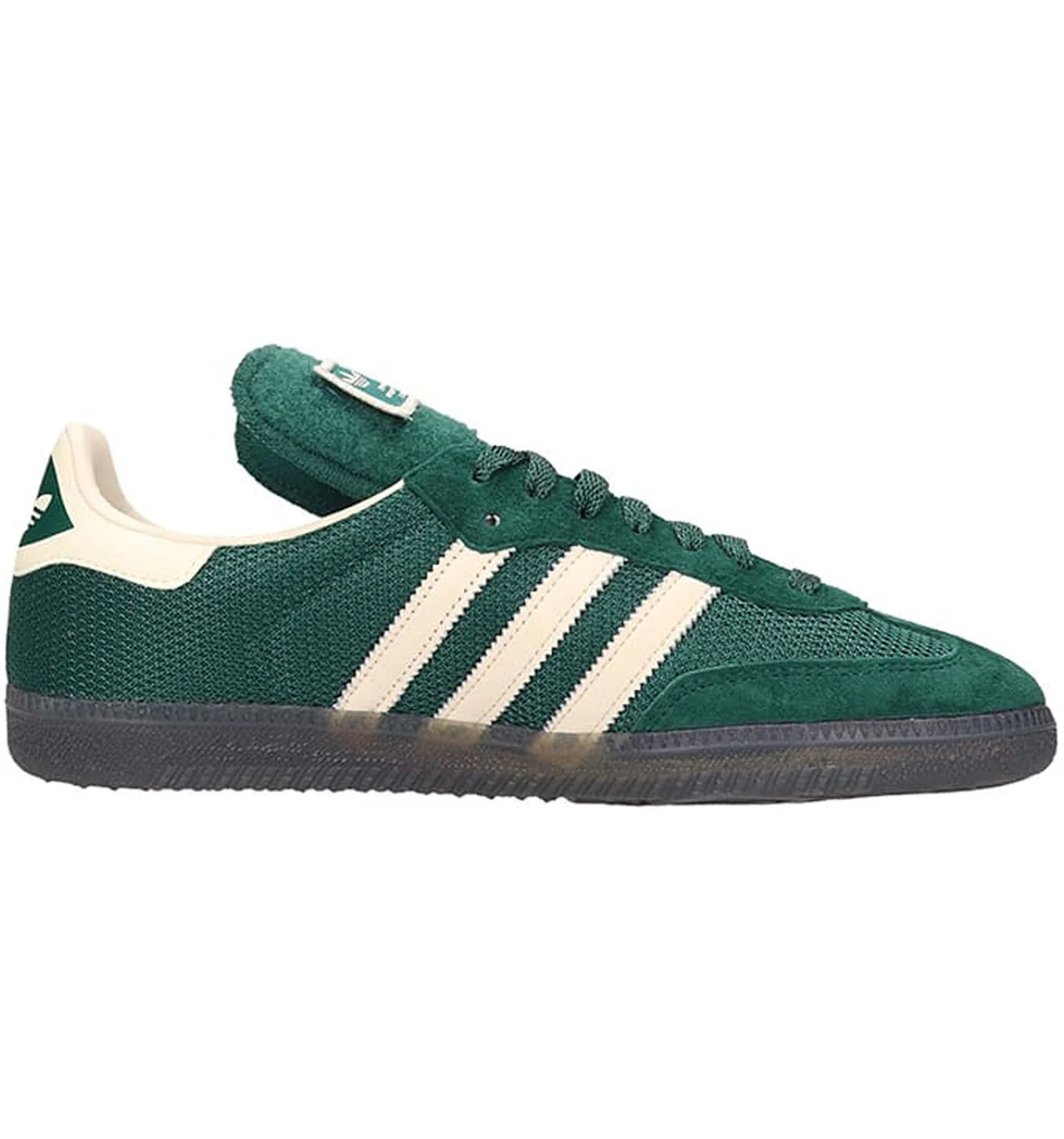Mens green adidas samba trainers Clearance