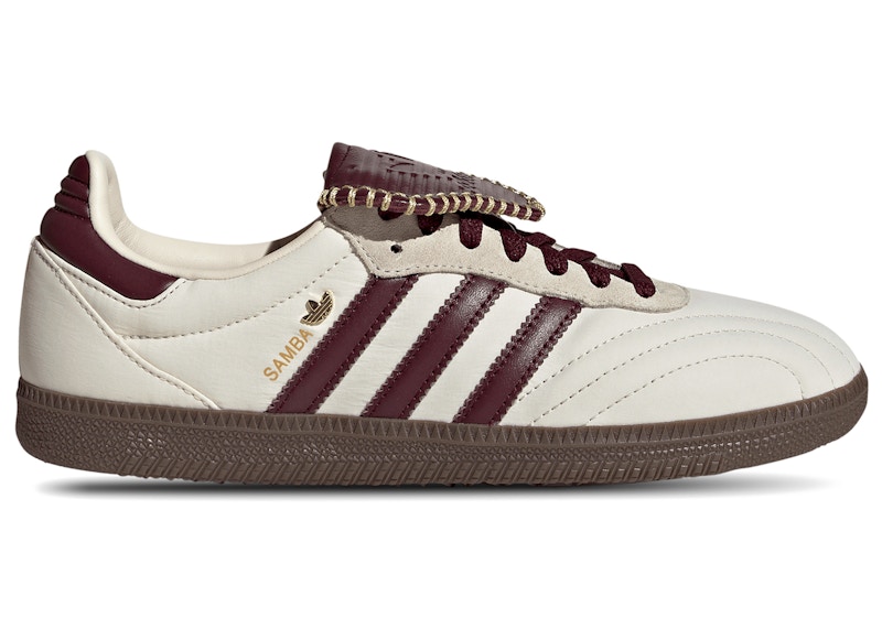 adidas Samba LT Cream White Maroon (Women's)