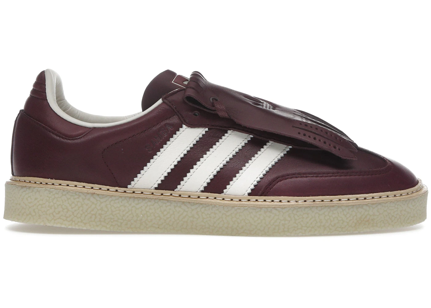 adidas Samba Lux Maroon Off White Men's - JR0903 - US adidas Samba Lux Maroon Off White Men's - JR0903 - US