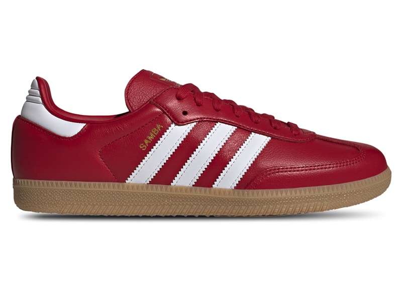 ★早期完売★adidas★Samba OG White Better Scarlet★関税込★ adidas Samba OG White Better Scarlet Men's - IG1025 - US