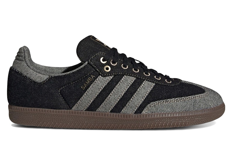 adidas Samba OG Black Denim Pack Black Men's - KJ8858 - US