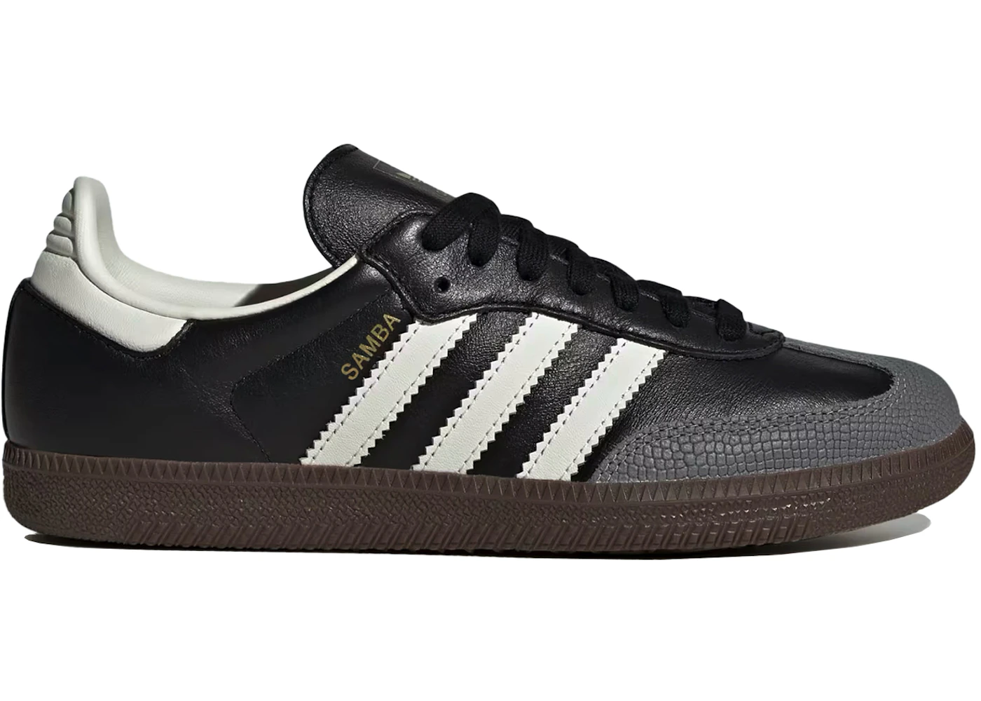 adidas Samba OG Black Off White Gold (Women's) - JR8165 - US adidas Samba OG Black Off White Gold (Women's) - JR8165 - US