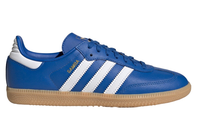 adidas Samba OG Blue Cloud White Gum (GS) - JQ2854 - US