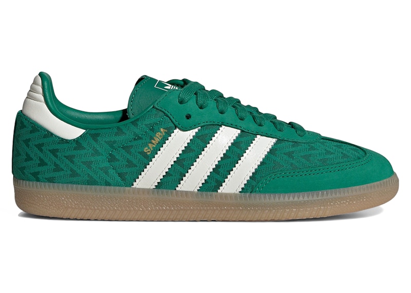 adidas gazelle silver green womens Adidas Originals Samba OG (Maroon/Crystald Sand/Gold) Women's Shoes IF –  Kick Theory main image 0