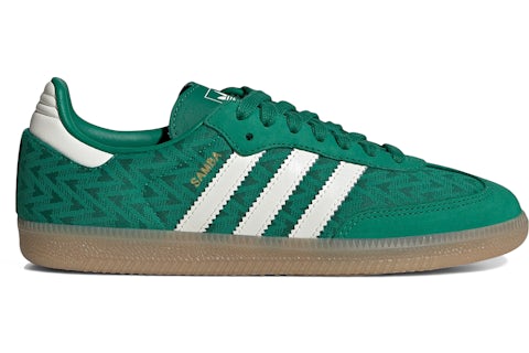 adidas Samba OG Bold Green White Gold (para mujer) - IH3976 - MX adidas Samba OG Bold Green White Gold (para mujer) - IH3976 - MX