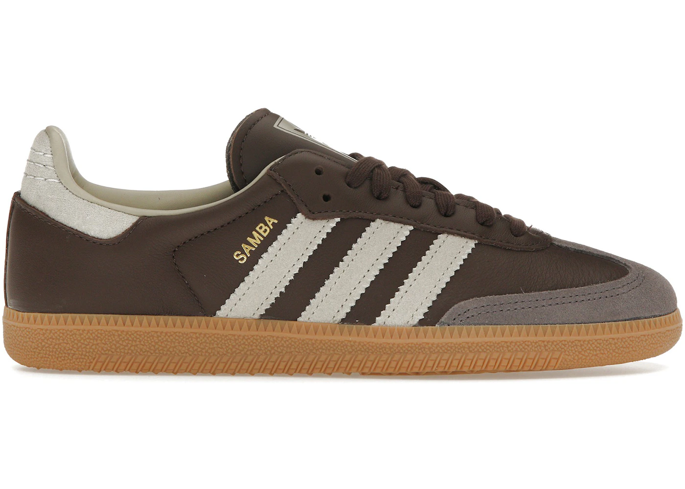 adidas Samba OG Brown Putty Grey Men's ID1481 US
