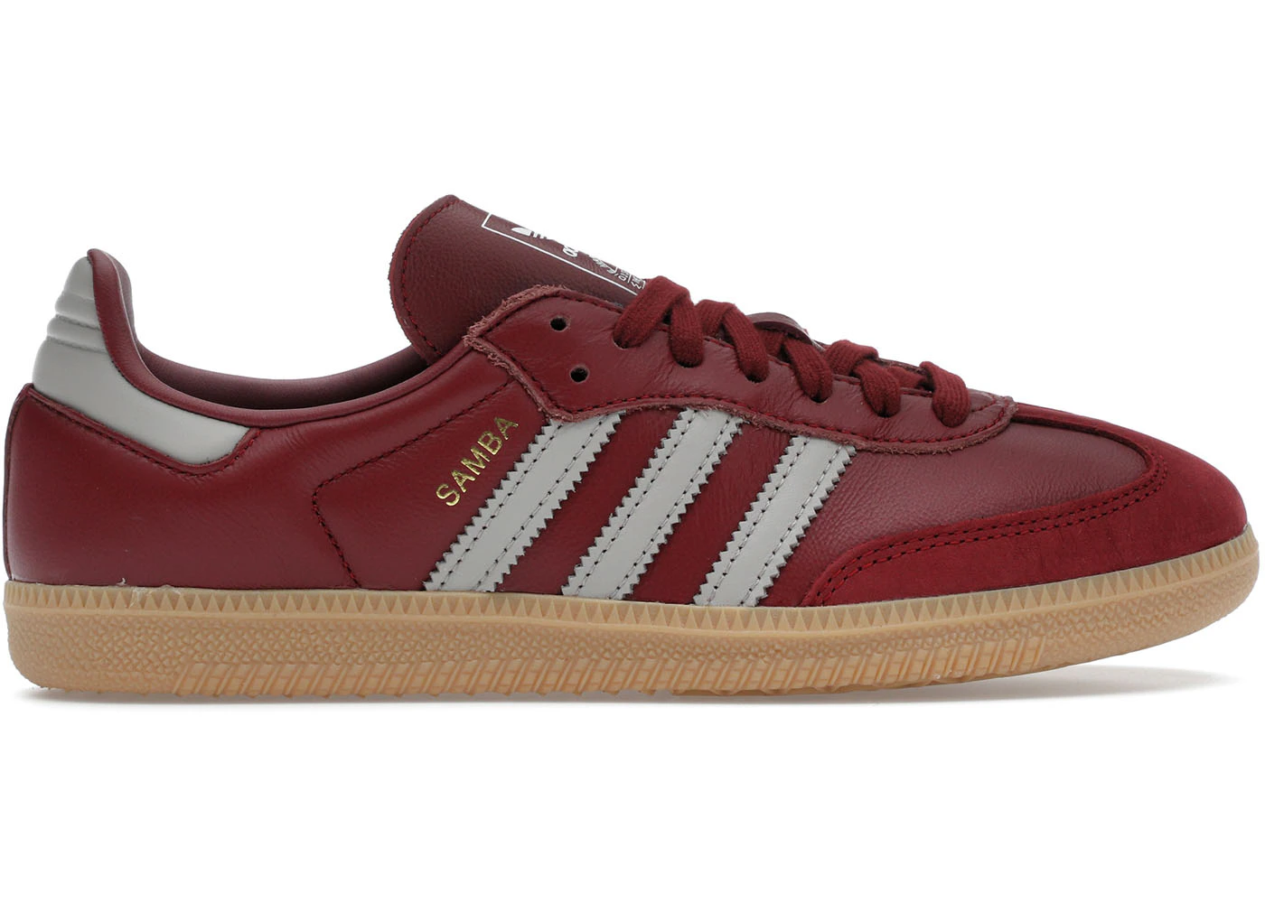 Adidas Samba Femme Rouge Bordeaux Adidas Originals Samba OG Pour