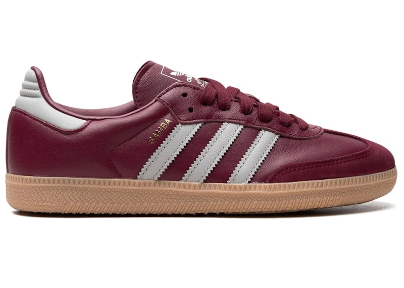 adidas Samba OG Burgundy Gum Women s JH8700 US