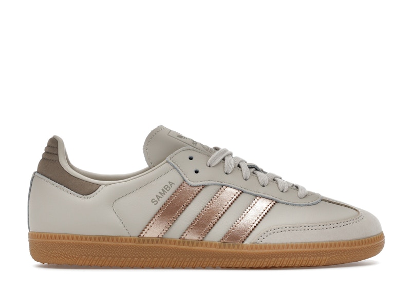 adidas Samba OG Clear Brown Copper Metallic Putty Beige (Women's) - JR7341  - US