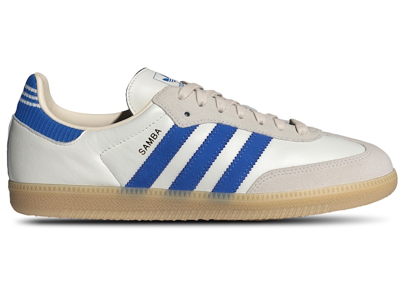 adidas Samba OG Cloud White Blue Gum