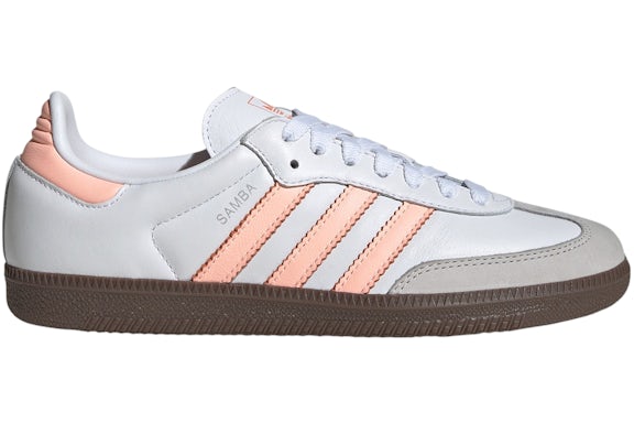 Adidas Samba OG Cloud White Clear Arancione Semi Coral (da donna)