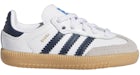 adidas Samba OG Cloud Bianco Collegiate Blu navy Gum (TD)