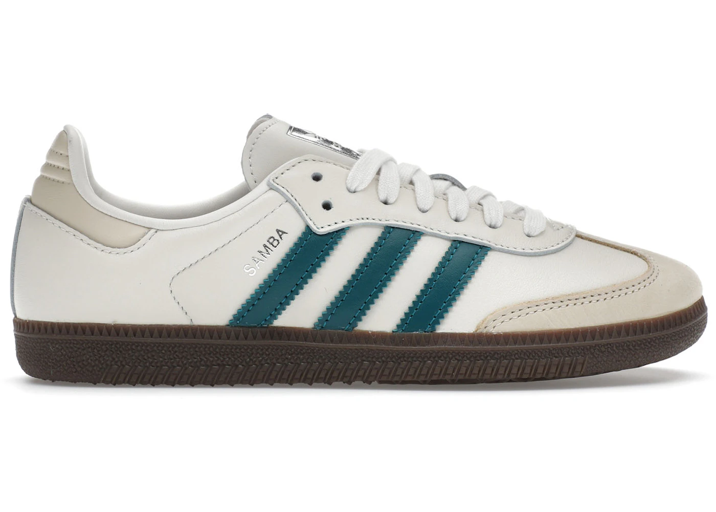 adidas Samba OG Cloud White Legacy Teal (Women's) - IG1963 - US adidas Samba OG Cloud White Legacy Teal (Women's) - IG1963 - US