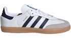 adidas Samba OG Cloud Blanco Night Añil Gum (para preescolares)