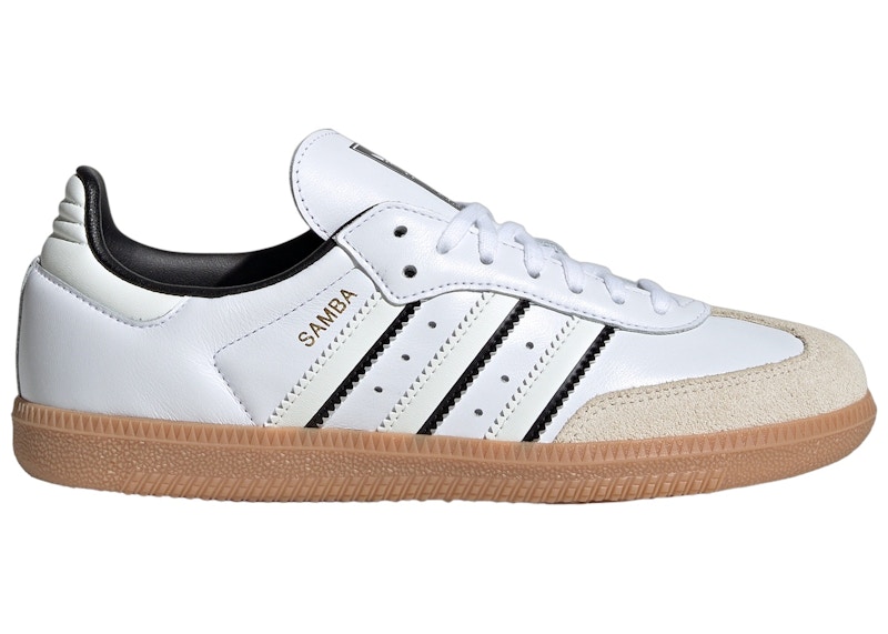 adidas Samba OG Cloud White Off White Core Black (GS) Kids' - IH5585 - US