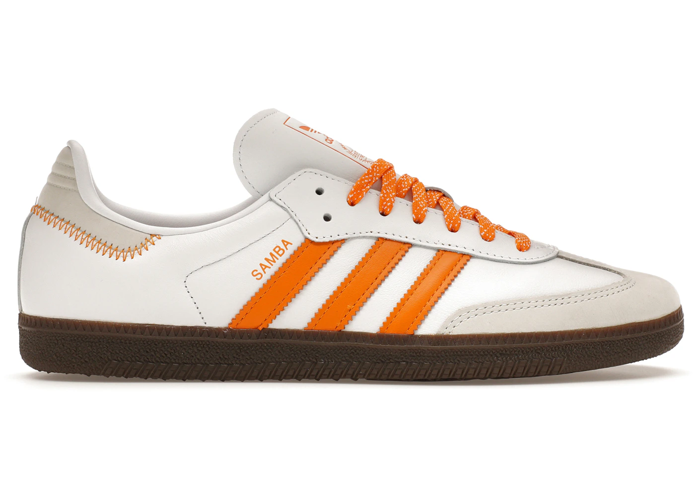 adidas Samba OG Cloud White Orange (Women's) - IE6521 - US adidas Samba OG Cloud White Orange (Women's) - IE6521 - US