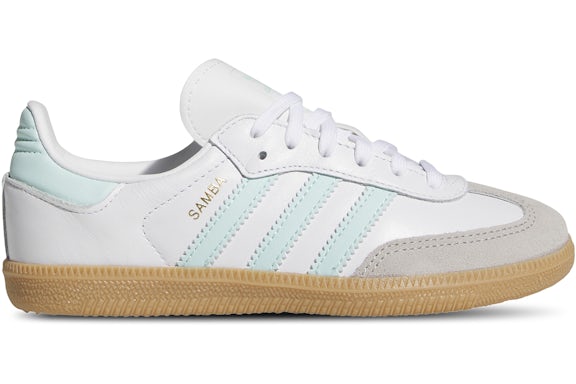 adidas Samba OG Cloud White Semi Flash Aqua Gum (PS)