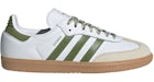 Chicle de oliva Adidas Samba OG Cloud White Tech (para mujer)