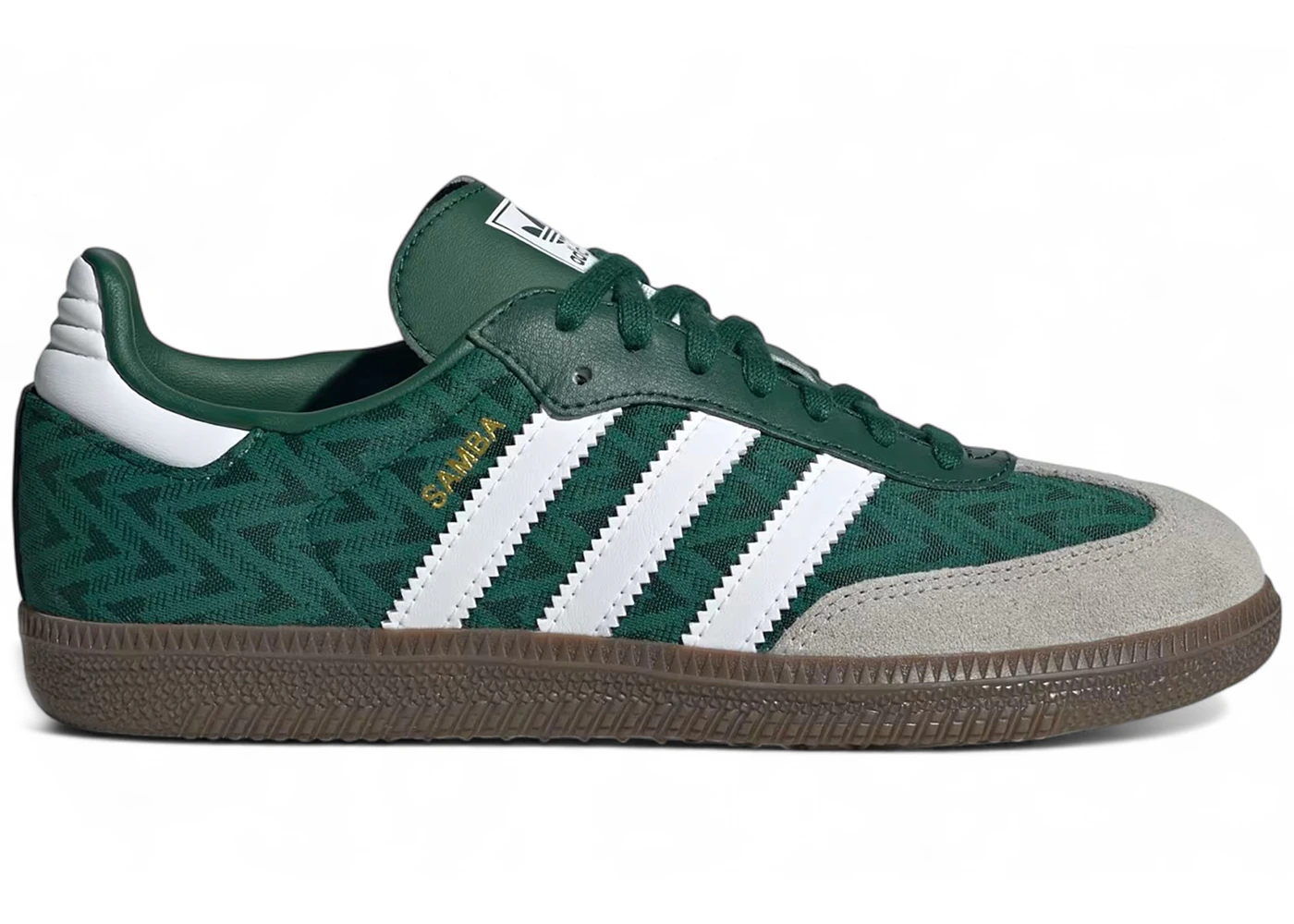 adidas Samba OG Collegiate Green Cloud White Gum (GS) - JP9501 - US adidas Samba OG Collegiate Green Cloud White Gum (GS) - JP9501 - US