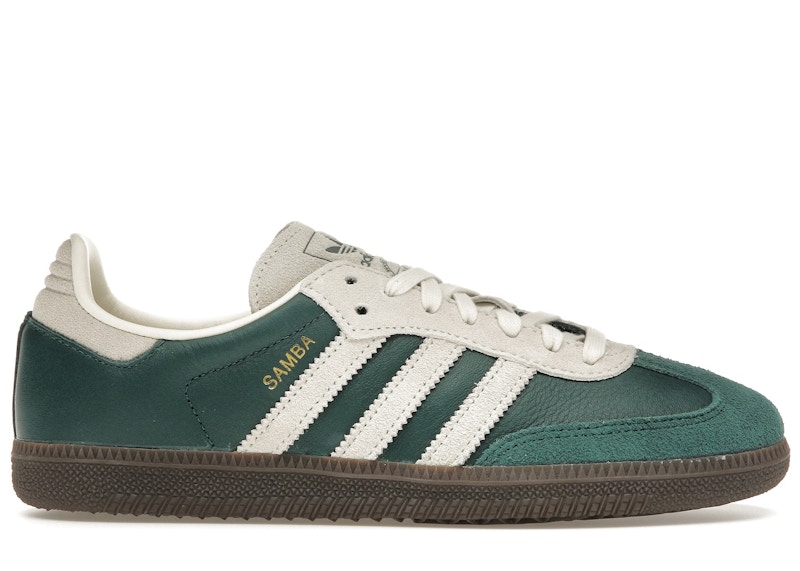 ★adidas★ Samba OG Green JI3215 adidas Samba OG Collegiate Green Cream White Men's - JI3215 - US