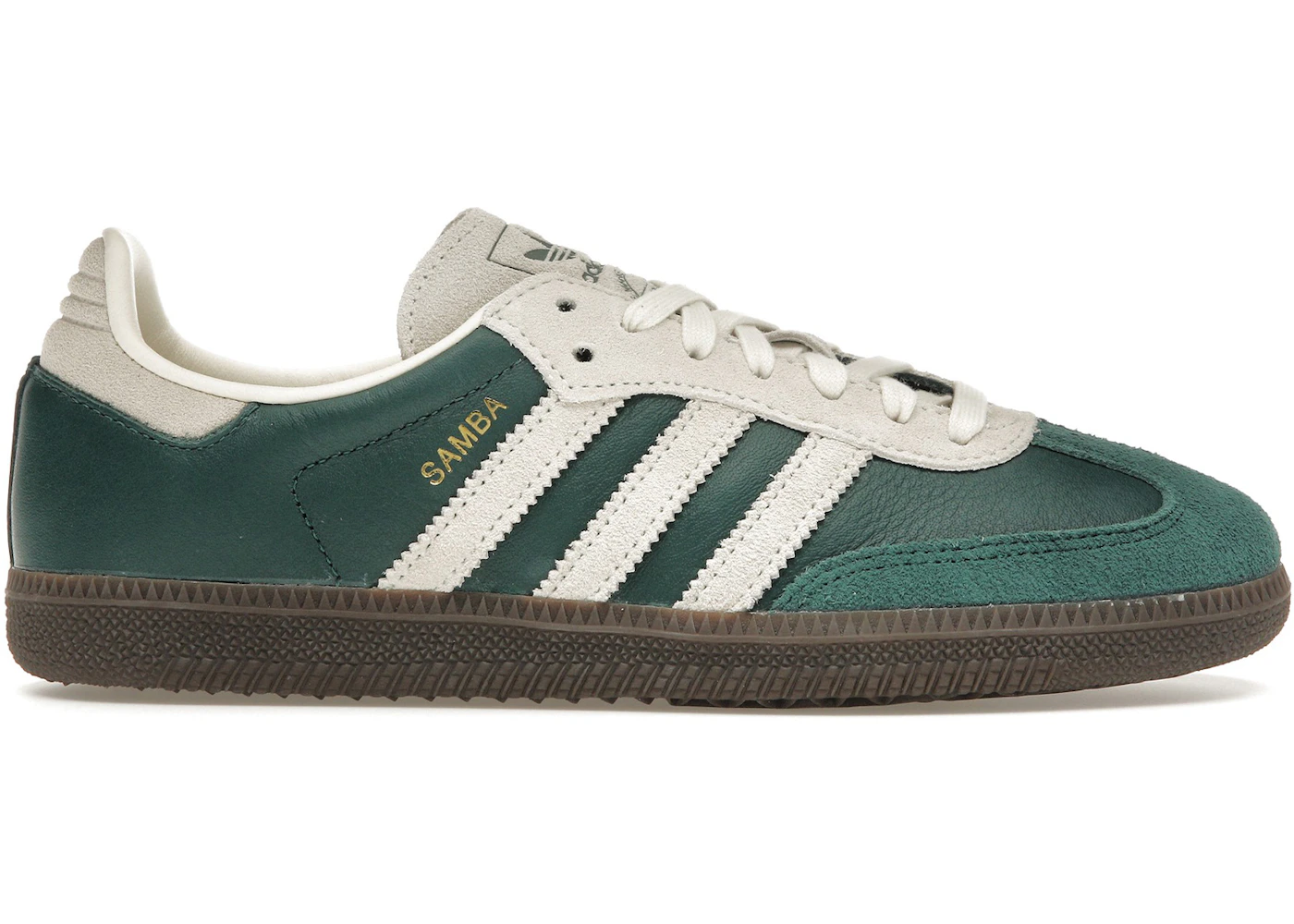 adidas Samba OG Collegiate Green Cream White Men's - JI3215 - US