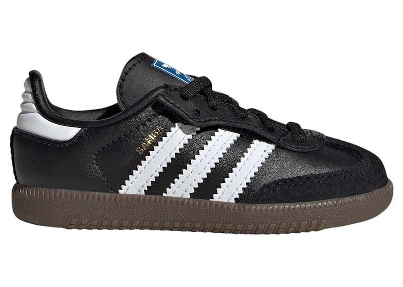 adidas gazelle silver green womens adidas Samba OG Comfort Closure Elastic Lace Shoes Kids White 4K
