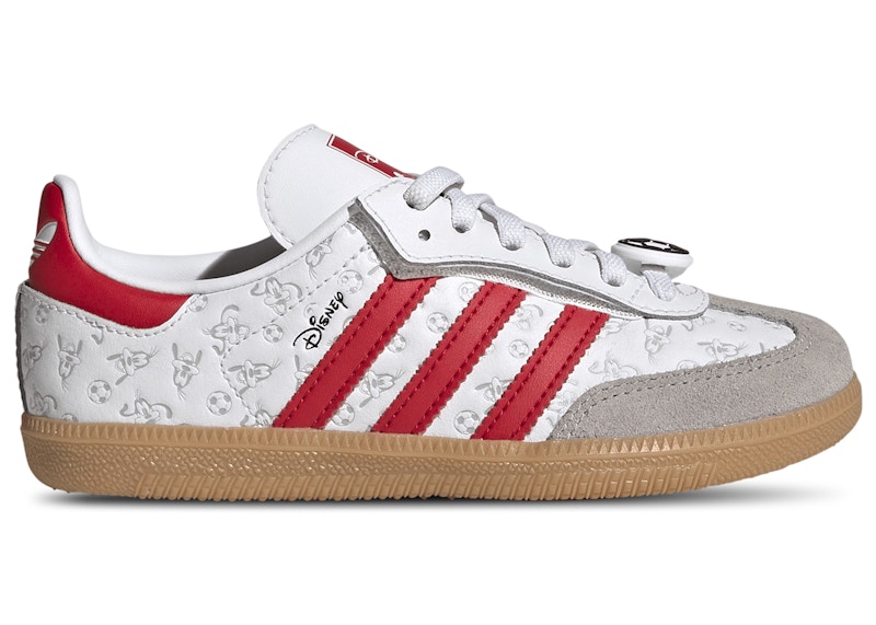 adidas gazelle silver green womens adidas Samba Indoor Shoes, White/Black/Red / 10.5 main image 0