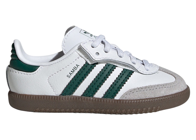 adidas gazelle silver green womens adidas Samba OG Collegiate Green Cream White main image 1