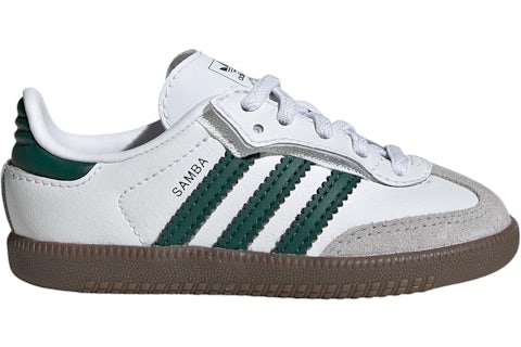adidas Samba OG Comfort Closure White Collegiate Green Gum (TD) - JQ3194 - US adidas Samba OG Comfort Closure White Collegiate Green Gum (TD) - JQ3194 - US