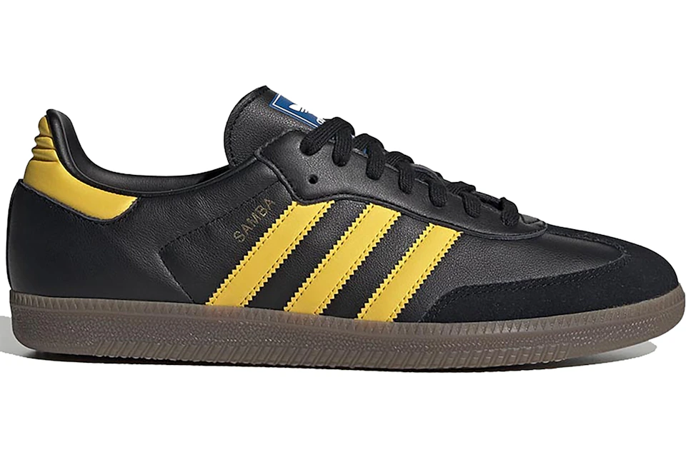 Adidas Samba Og Core Black Equipment Yellow Eg9326 Adidas Samba Og Core Black Equipment Yellow Eg9326