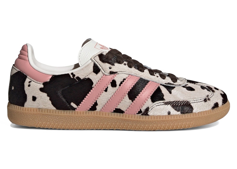 adidas Samba OG Cow Print Dark Brown Wonder Mauve (Women's)