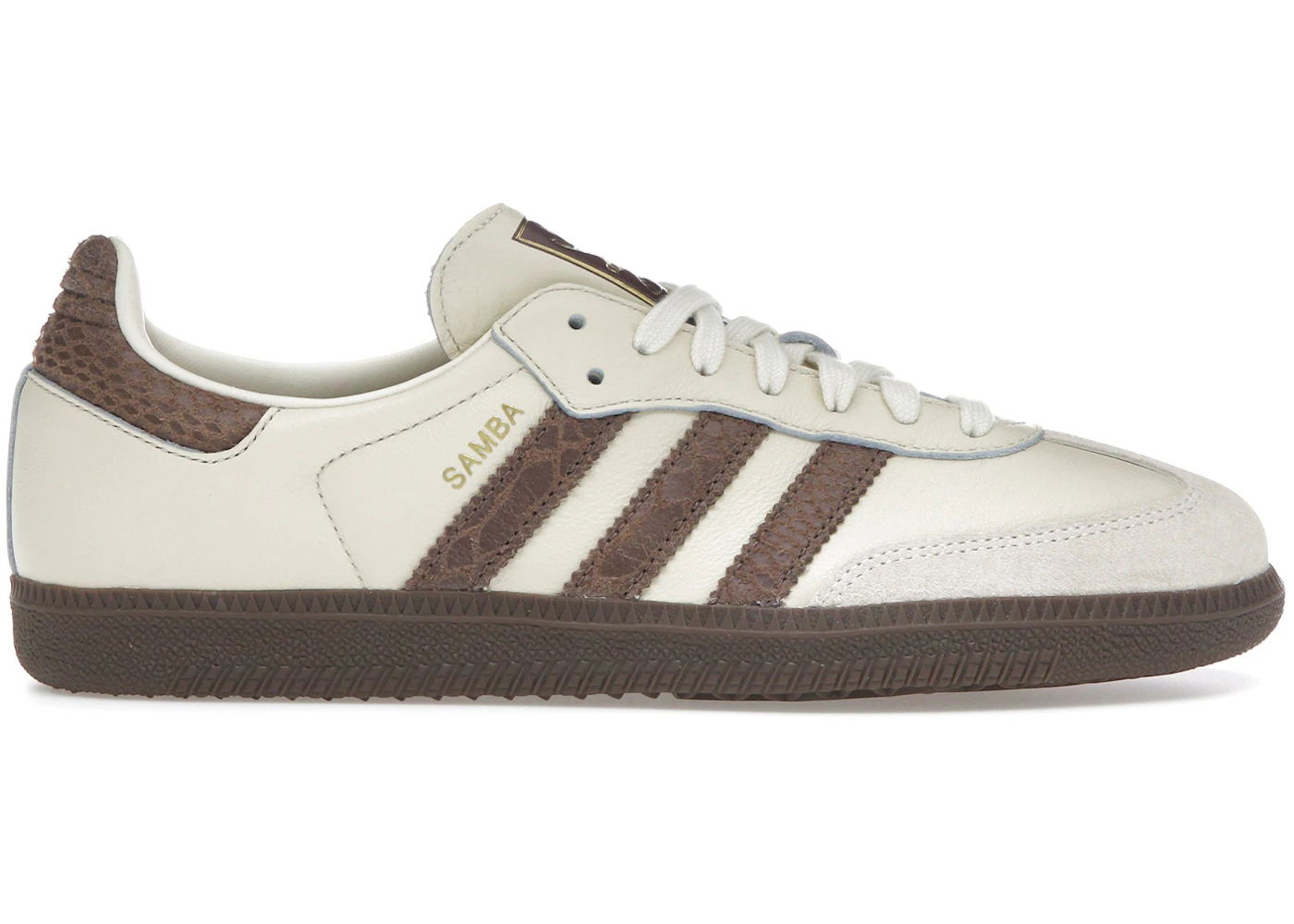adidas Samba OG Cream Earth Strata Maroon (Women's)