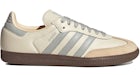 adidas Samba OG Crema Blanco Wonder Plateado (Mujer)
