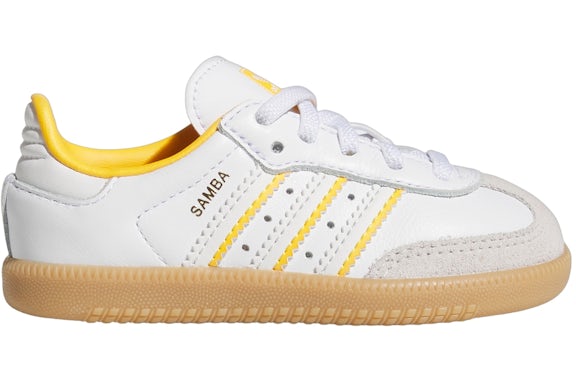 adidas Samba OG Crystal Blanco Cloud Blanco Crew Amarillo (para niños)