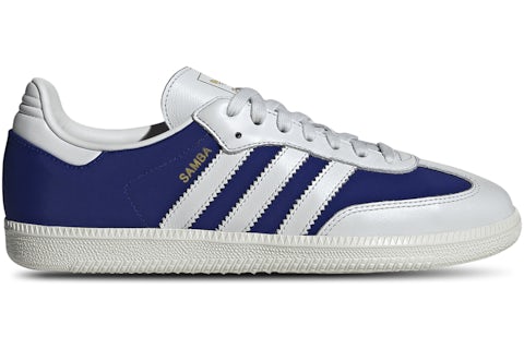 adidas Samba OG Crystal White Royal Blue Men's - JI3203 - US adidas Samba OG Crystal White Royal Blue Men's - JI3203 - US
