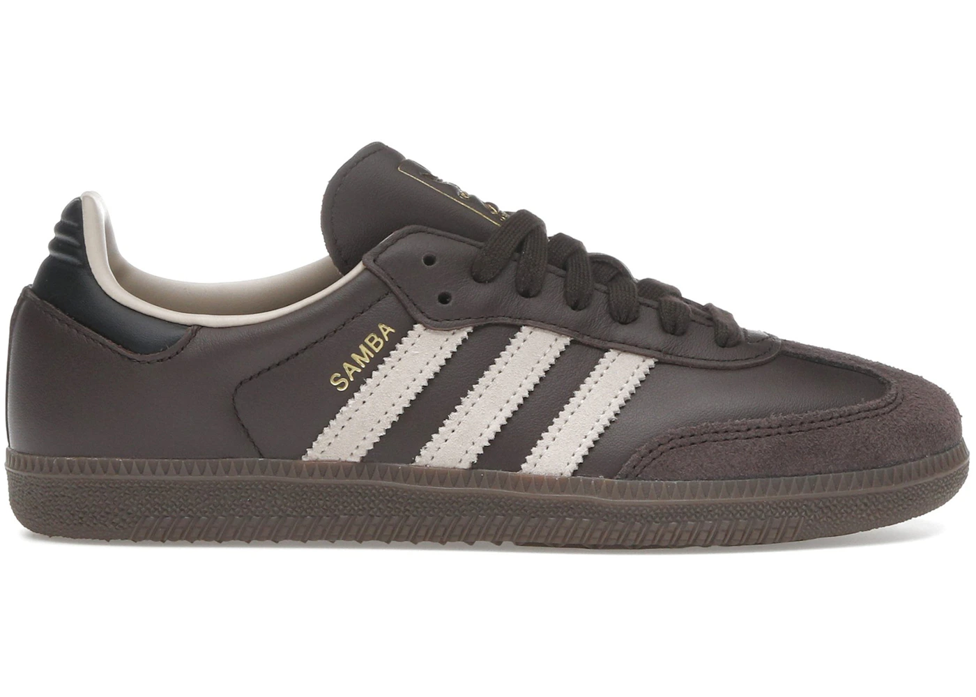 adidas Samba OG Dark Brown Beige Gum Men's - JI0217 - US adidas Samba OG Dark Brown Beige Gum Men's - JI0217 - US