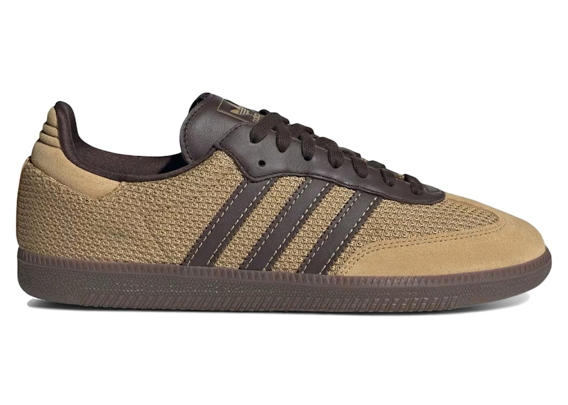 ★adidas★ Samba OG Beige Dark Brown adidas Samba OG 'Dark Brown Beige Gum' JI0217