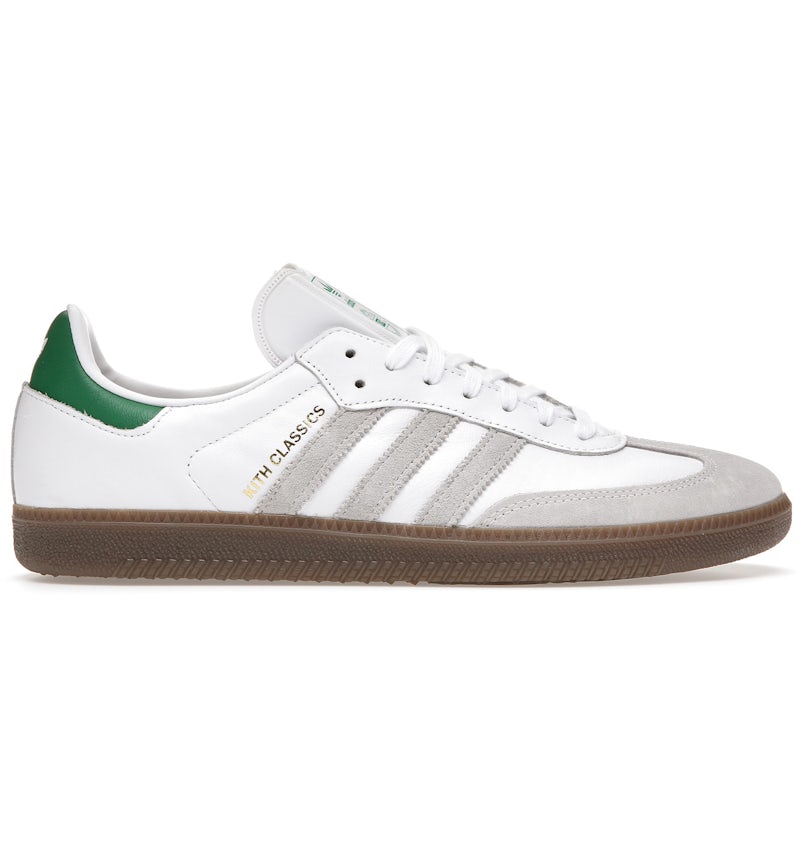 adidas Samba OG Kith Classics White Green Men's - FX5398 - US adidas Samba OG Kith Classics White Green Men's - FX5398 - US