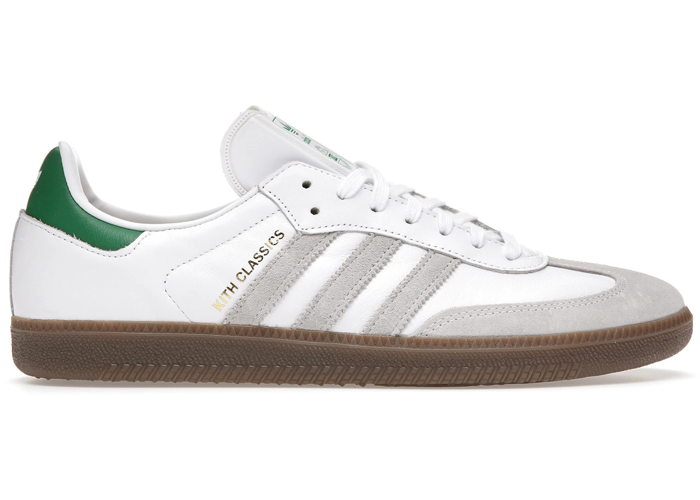 adidas Samba OG Kith Classics White Green Men's - FX5398 - US adidas Samba OG Kith Classics White Green Men's - FX5398 - US
