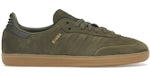 adidas Samba OG en verde oliva, marrón tierra y caramelo