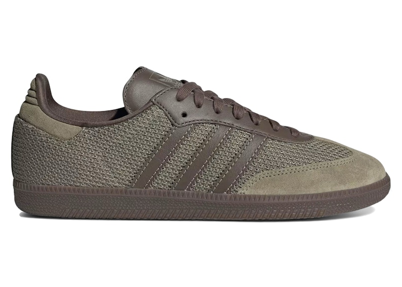 adidas Samba OG Orbit Green Cargo Brown - JR0885