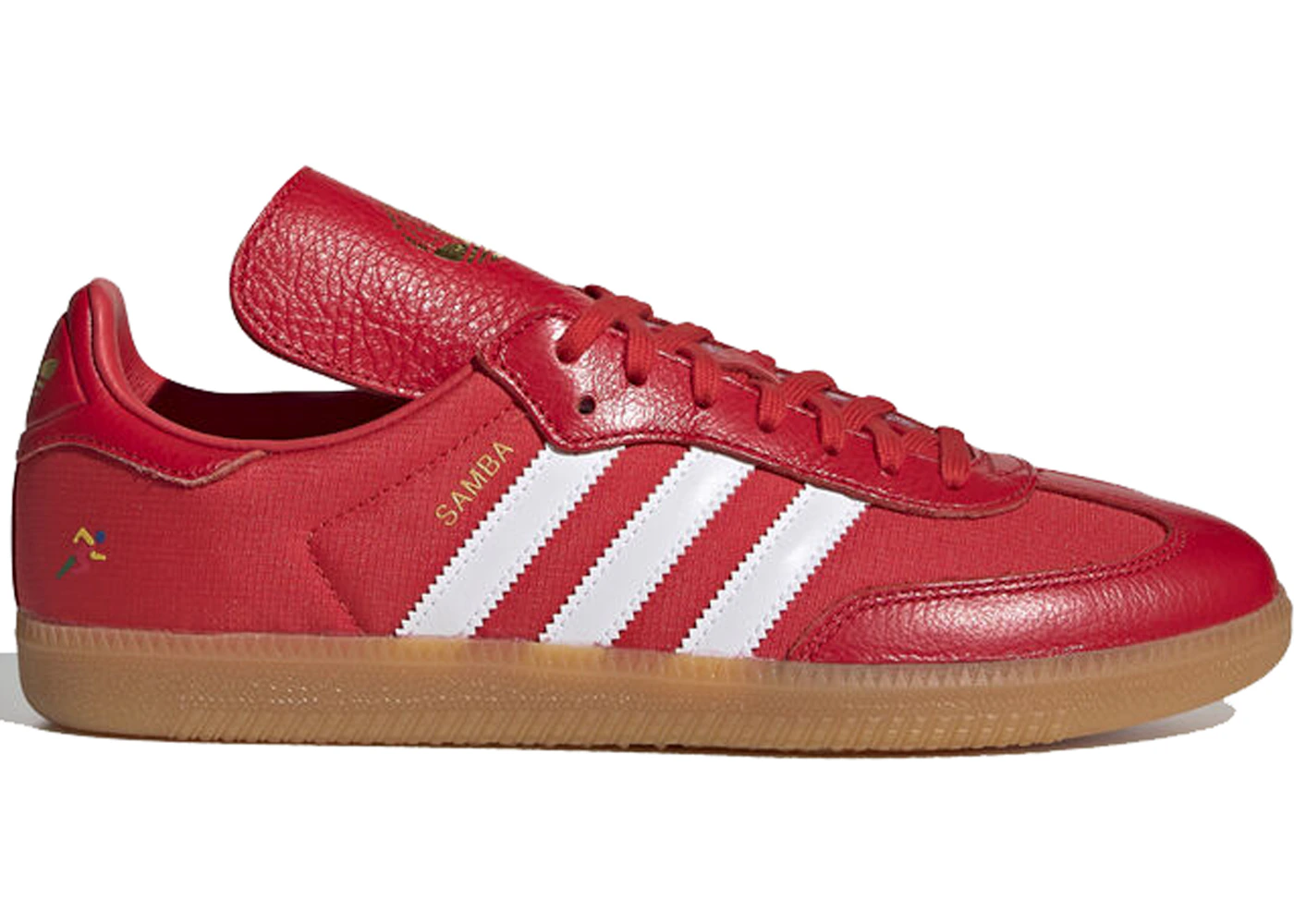 Adidas top samba rojos